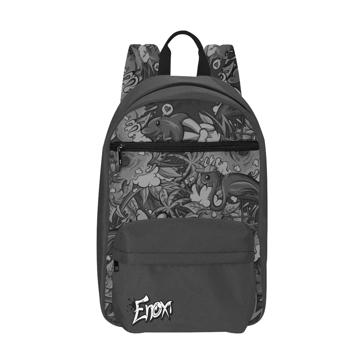Tropicana Pattern Large Capacity Travel Backpack