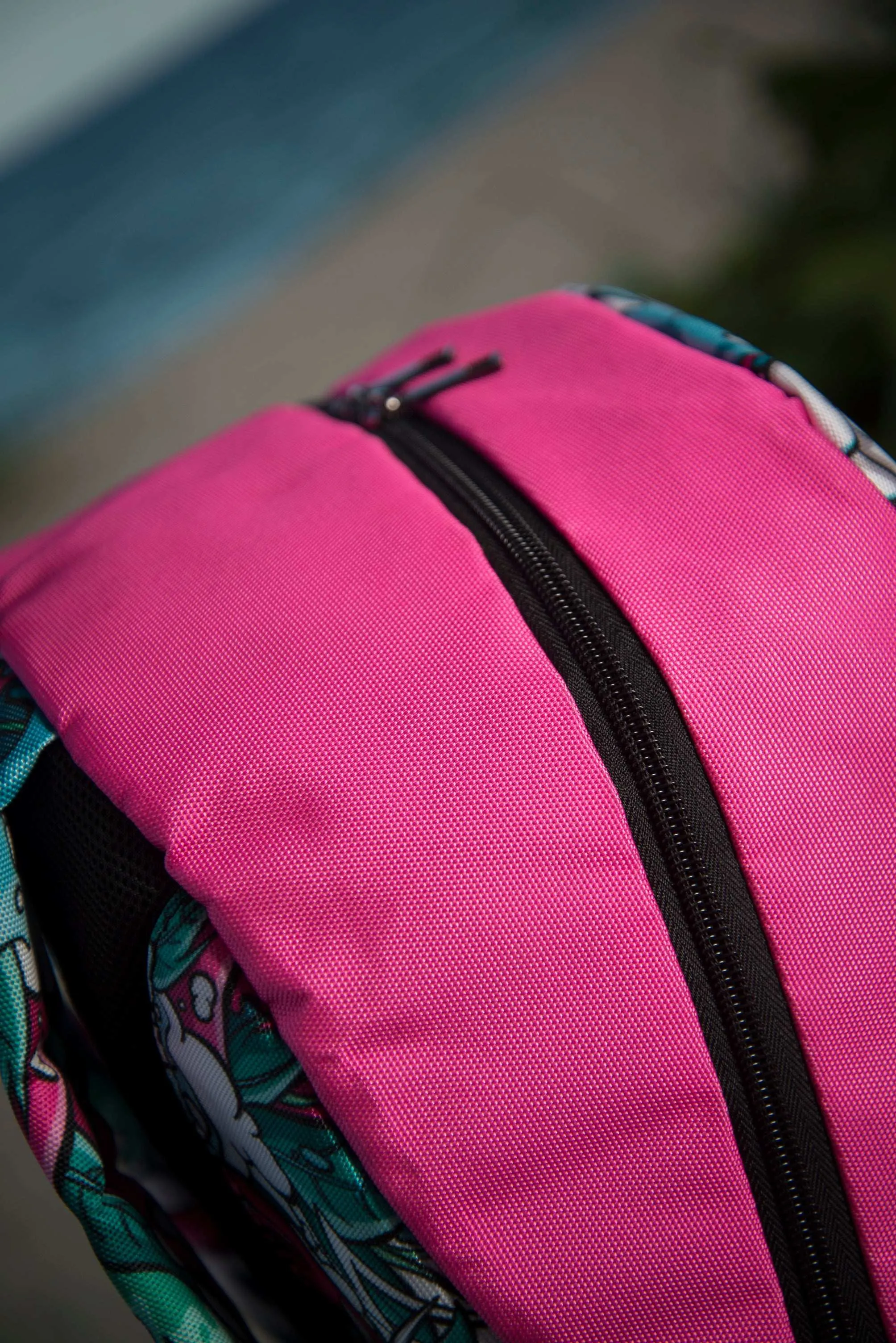 Tropicana Pattern Large Capacity Travel Backpack