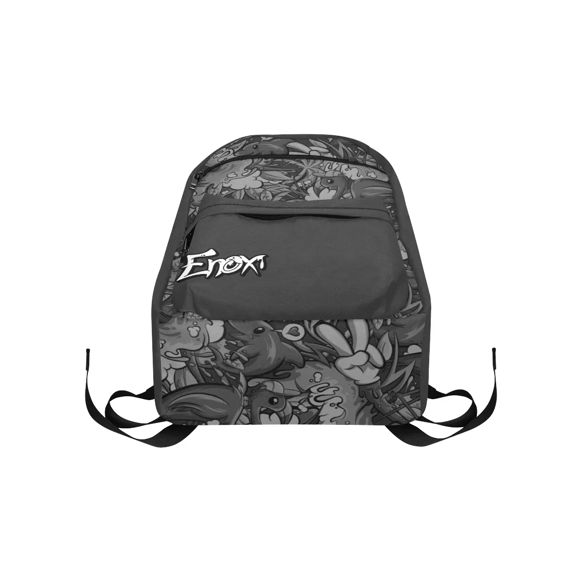 Tropicana Pattern Large Capacity Travel Backpack