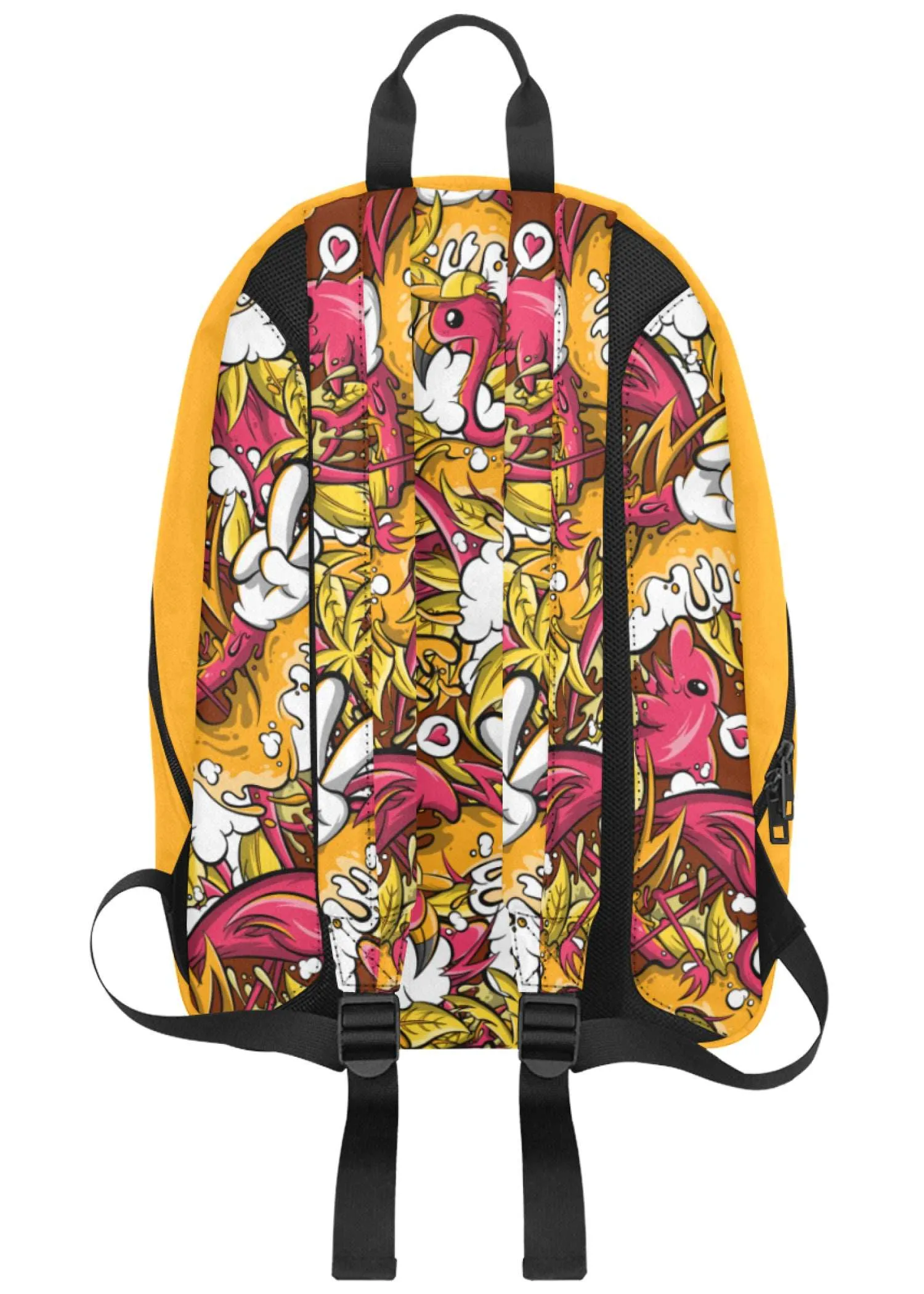 Tropicana Pattern Large Capacity Travel Backpack
