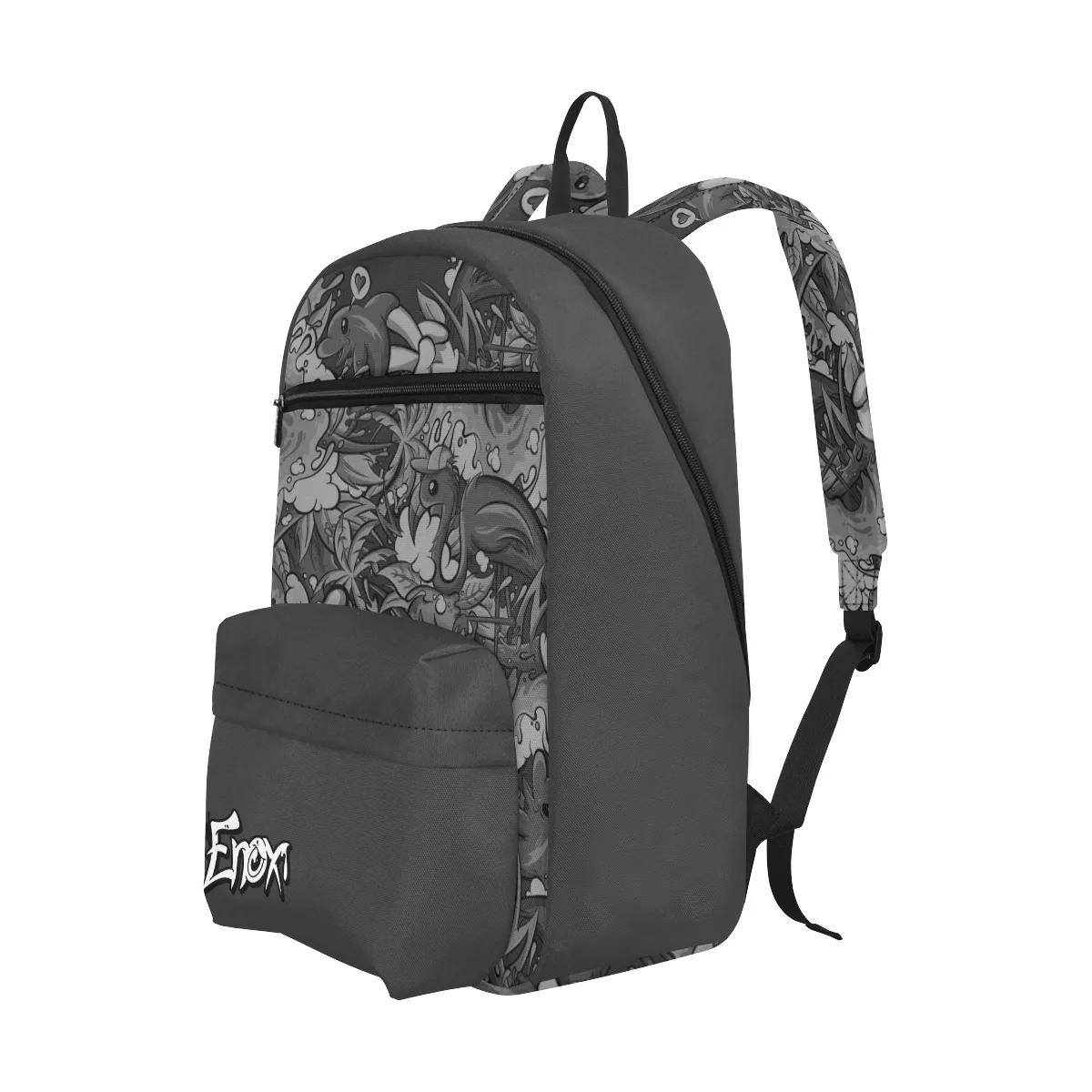 Tropicana Pattern Large Capacity Travel Backpack