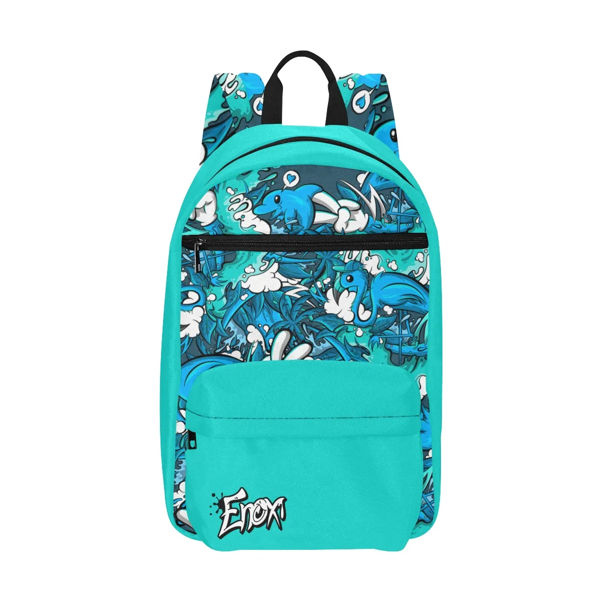 Tropicana Pattern Large Capacity Travel Backpack