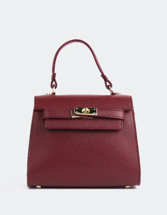 Vance Burgundy Leather