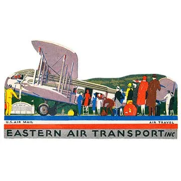 Wings of the World - Travel Label Sticker Box