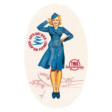 Wings of the World - Travel Label Sticker Box
