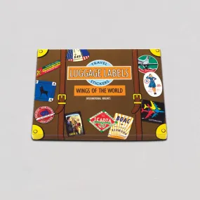 Wings of the World - Travel Label Sticker Box