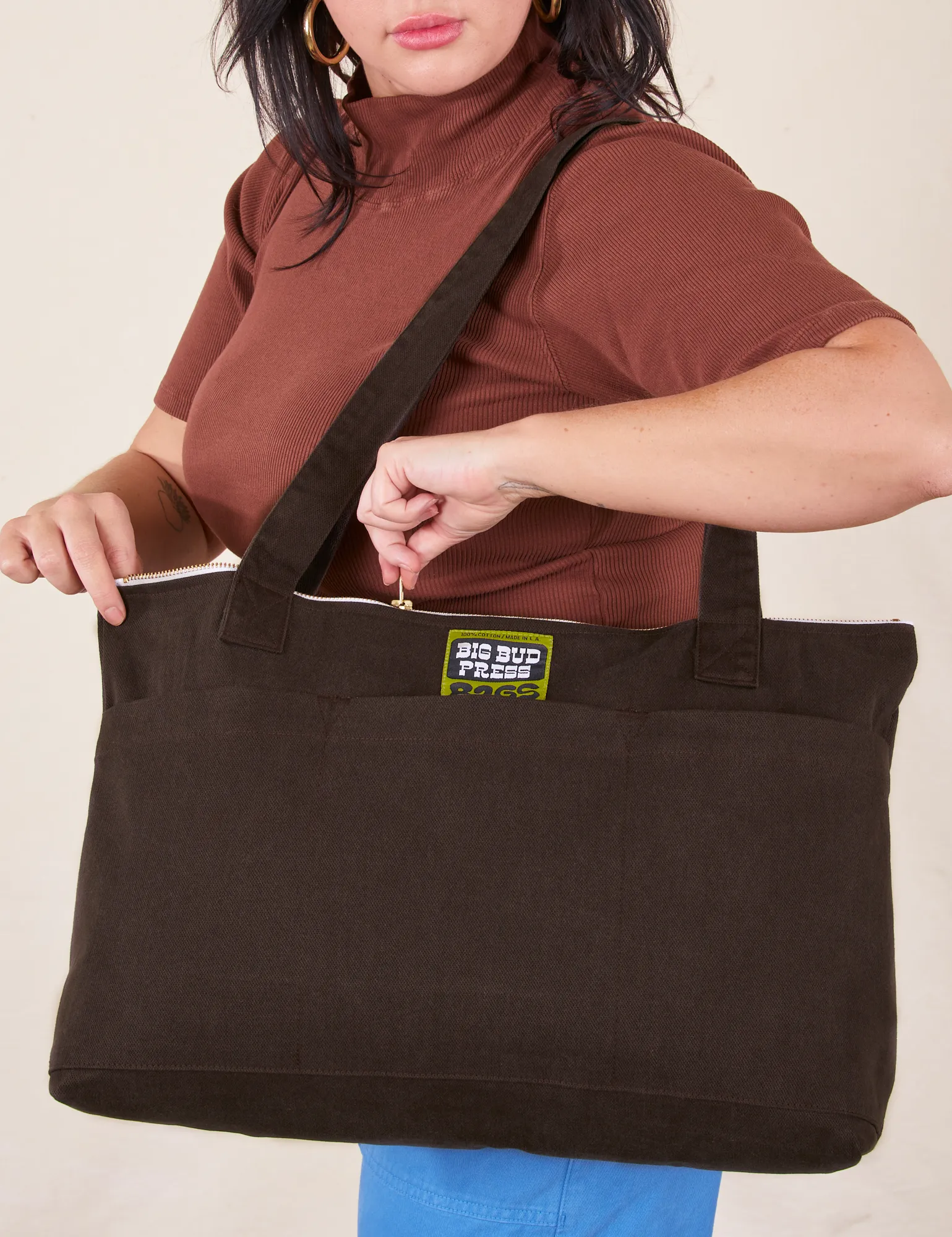 XL Zip Tote